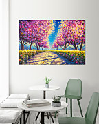 Obraz Maľované stromy 1902